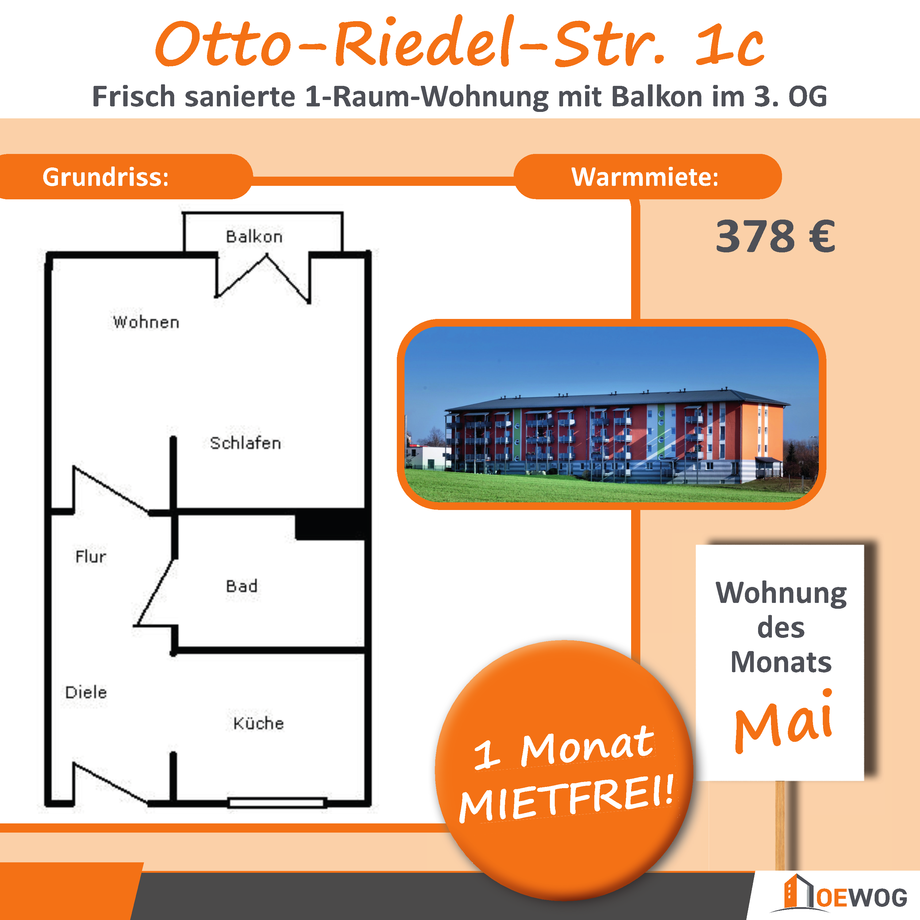 Wohnung Mai 2